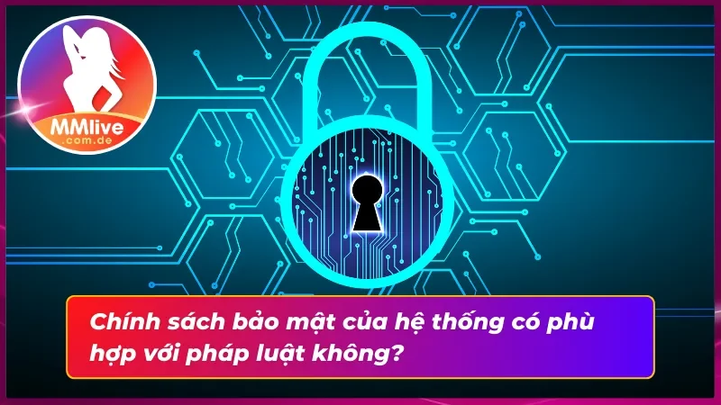 Chính Sách Bảo Mật MMLIVE Chi Tiết Cho Người Mới 5 Chính sách bảo mật MMLIVE hoàn toàn phù hợp với pháp luật
